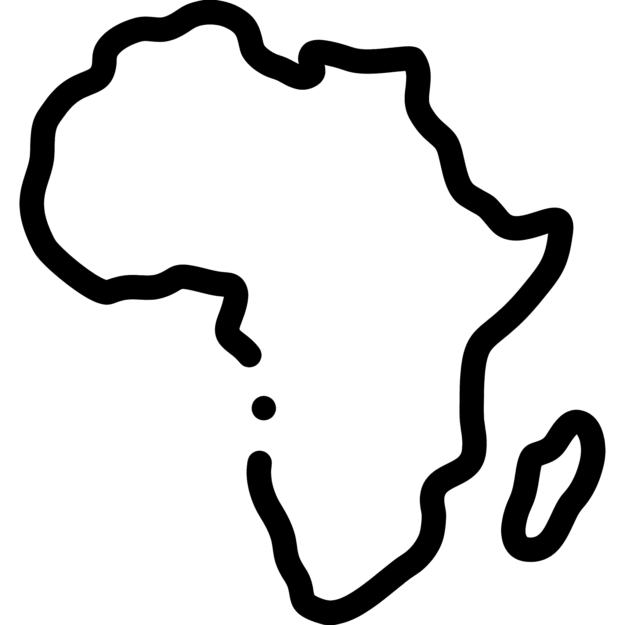Africa Silhouette
